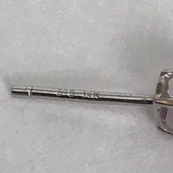 Chuck Clemency 14k Pink Sapphire Stud Earrings - Picture 13 of 14